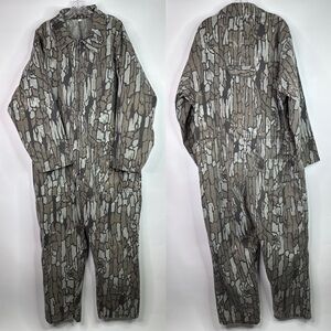Vintage Trebark Camo Coveralls Size XL